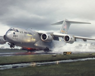 波音C-17“环球霸王III”战略战术运输机