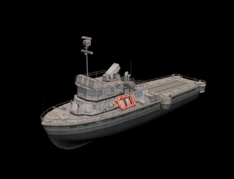 游艇，导弹艇，小炮艇模型
