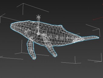 鲸鱼【带骨骼动画】