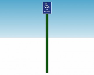 交通标志残疾人标志