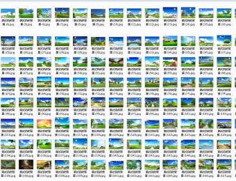 超大高清韩式自然风设计背景素材200张免费下载
