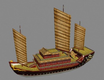 郑和 宝船模型