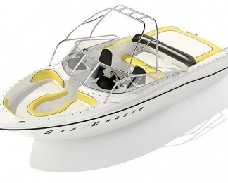 快艇模型 2