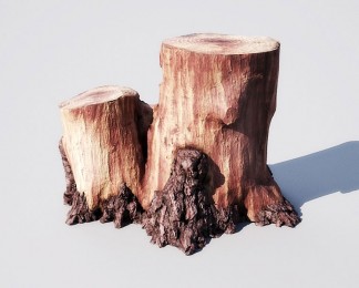 树根景观模型