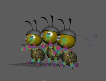 兵蚁，工蚁模型